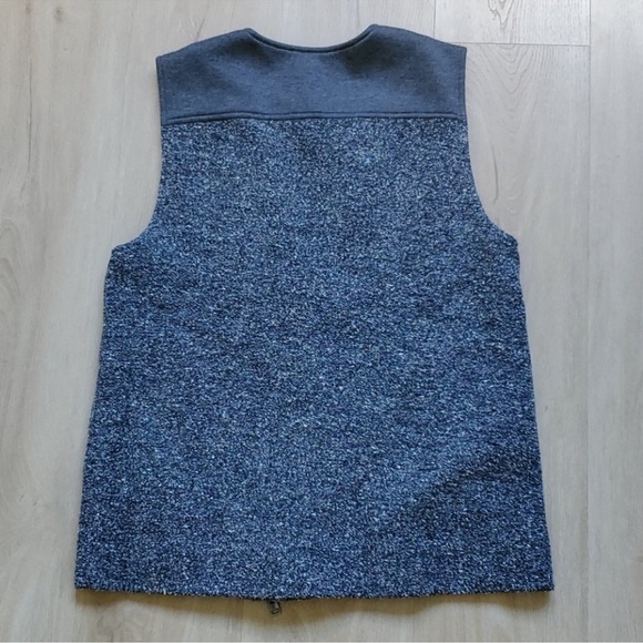 100% lamb leather Club Monaco Avani Vest - Picture 5 of 9